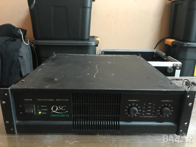 Продавам QSC Powerlight 4.0 Amp. 2x2000W , снимка 4 - Ресийвъри, усилватели, смесителни пултове - 50179674