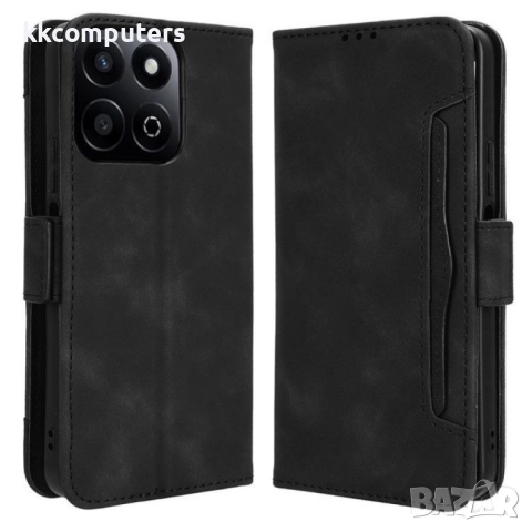 Honor 200 Smart 5G Wallet Кожен Калъф и Протектор