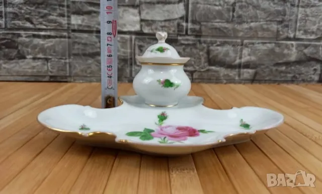 Порцеланова мастилница Hutschenreuther, снимка 4 - Други ценни предмети - 50181329