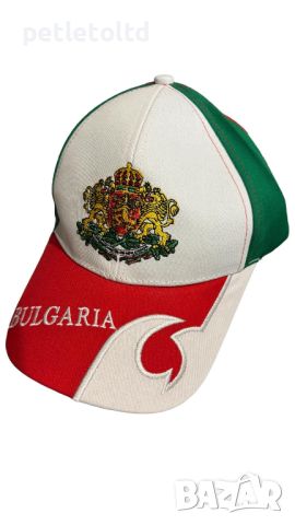 Шапка с козирка с ГЕРБ на Р.България в цветовете на българското знаме, снимка 3 - Шапки - 45966376