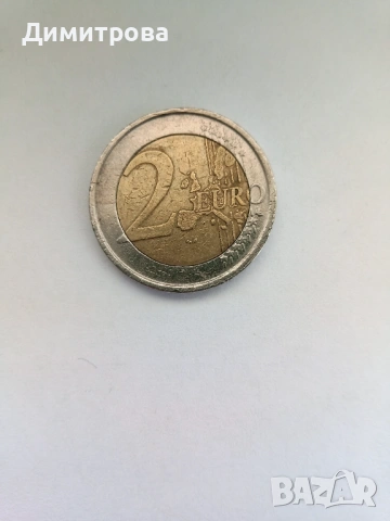  Монета 2 евро 2002 г.-много рядка, снимка 2 - Нумизматика и бонистика - 53766987