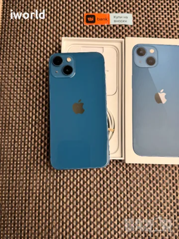 ✅iPhone Лизинг от 20лв/мес ❗️син / Blue ❗️ 128гб - Отличен❗️, снимка 3 - Apple iPhone - 49988589