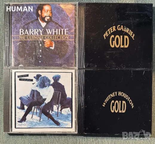 Barry White-Tina Turner-Whitney Houston-Peter Gabriel, снимка 1 - CD дискове - 46965373