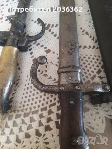 Френски щик"Гра"М1874г. , снимка 5 - Антикварни и старинни предмети - 42895373