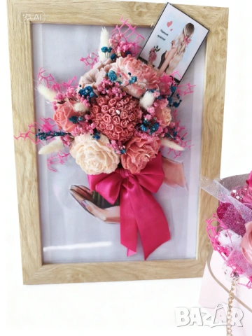 Пълният комплект за идеален 8-ми март! 🎀, снимка 3 - Декорация за дома - 53711176