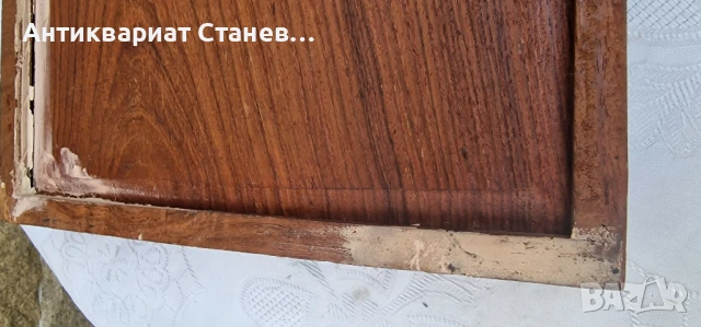 Колекция от  дървени подноса, изработени в Индия, снимка 16 - Антикварни и старинни предмети - 50752152