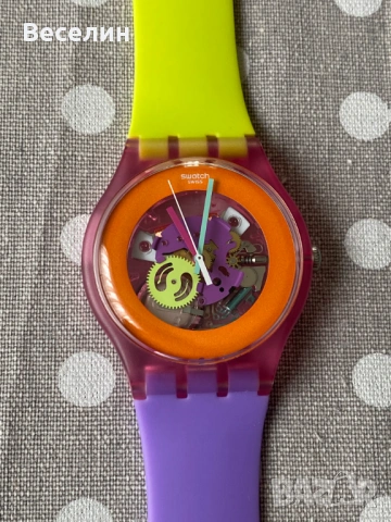 Часовници Swatch Dip и Swatch Originals Fun In Blue, снимка 2 - Дамски - 53384390