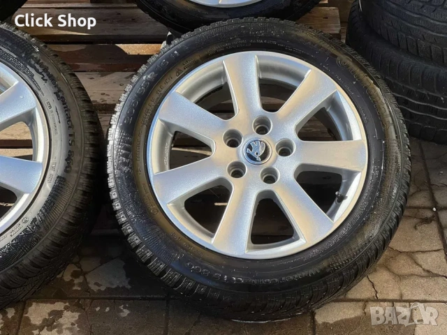 5х112 Джанти 16 Цола Шкода Октавиа Супърб 5x112 Skoda Octavia Superb, снимка 4 - Гуми и джанти - 53131362