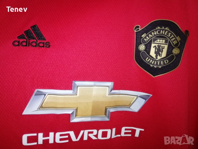 Manchester United Adidas оригинална юбилейна тениска фланелка Манчестър Юнайтед екип , снимка 5 - Тениски - 47242878