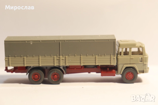 WIKING H0 1/87 МAGIRUS РЕМАРКЕ КОЛИЧКА КАМИОН МОДЕЛ, снимка 3 - Колекции - 52501795