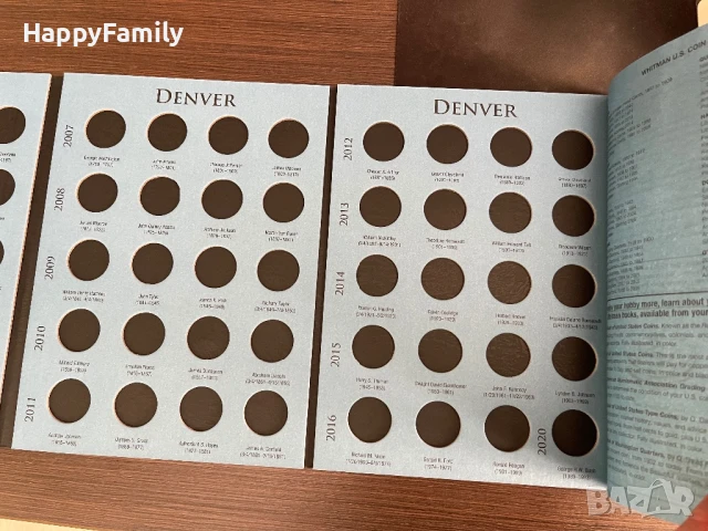 САЩ Албум 1 Долар Президенти Делукс изданние, снимка 7 - Нумизматика и бонистика - 50658580