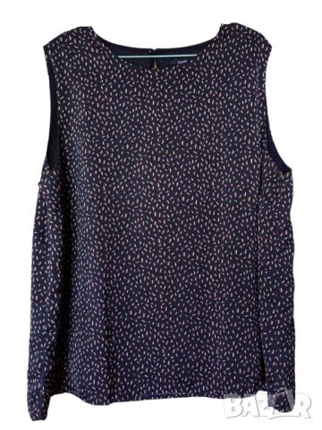 Дамска тениска без ръкави със щампа Kiabi, Черна, 70х63 см, XXL, снимка 1 - Тениски - 45481674