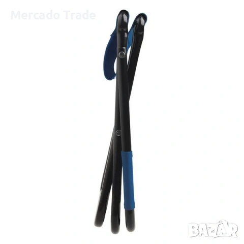 Сгъваемо къмпинг столче Mercado Trade, Син цвят, снимка 3 - Къмпинг мебели - 54109976