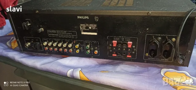 Stereo Receiver Philips, снимка 3 - Ресийвъри, усилватели, смесителни пултове - 47232796