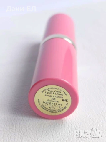 Estee Lauder Pure Color Lipstick Creme Дълготрайно кремообразно червило – Eccentric - повредено, снимка 6 - Декоративна козметика - 54028614