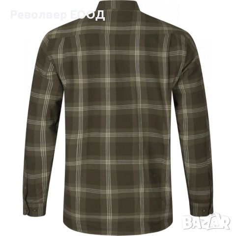 Мъжка риза Seeland - Highseat, в цвят Pine green check, снимка 2 - Екипировка - 45338023