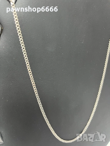 Сребърен синджир - проба 925, снимка 3 - Колиета, медальони, синджири - 53441731