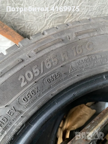Комплект гуми Michelin Agilis 3   205/65 16С, снимка 10 - Гуми и джанти - 53458624
