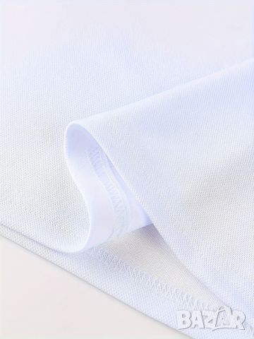 Мъжка ежедневна карирана риза с ревер,4 копчета,винтидж стил и къс ръкав, снимка 4 - Тениски - 46366203
