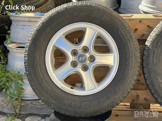 5х114.3 16 Цола Оригинални Hyundai Santa Fe, снимка 2 - Гуми и джанти - 52448775