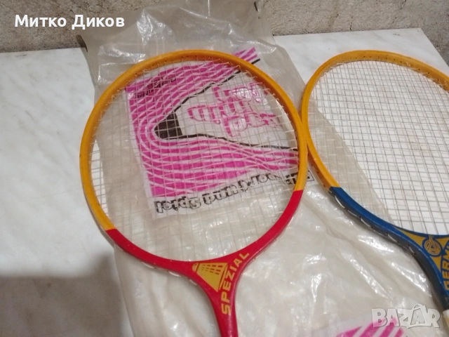 Germina DDR Марков федербал от соца нов, снимка 7 - Тенис - 53539596