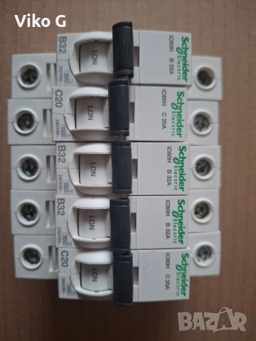 автоматичен електрически прекъсвач IC60H C 20A