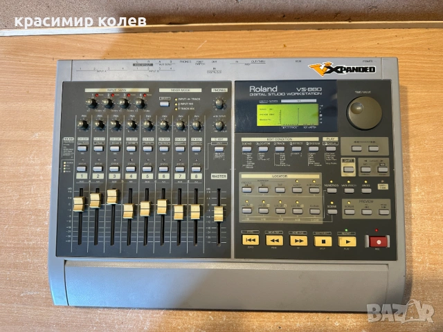 дигитален мултитрак рекордер "Roland VS-880", снимка 4 - Ресийвъри, усилватели, смесителни пултове - 53794963