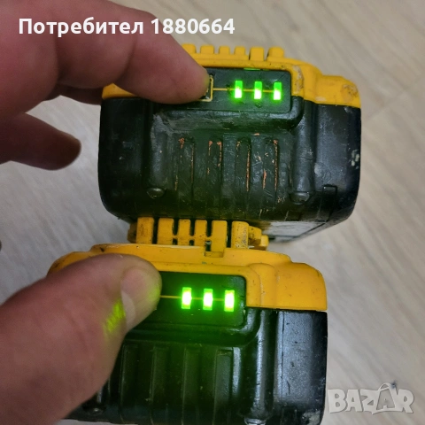 Батерии DEWALT 18V 5A Li ion, снимка 3 - Други инструменти - 53747508