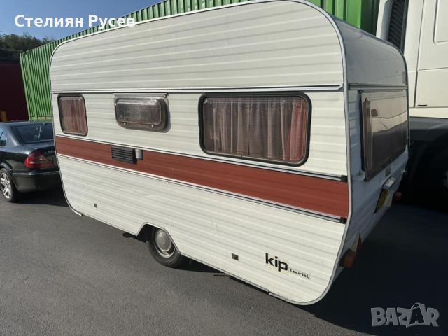 Каравана kip tourist k 390 / 3.90 метра / с документи / 4 спални места - цена  4 000лв моля БЕЗ барт, снимка 16 - Каравани и кемпери - 46729715