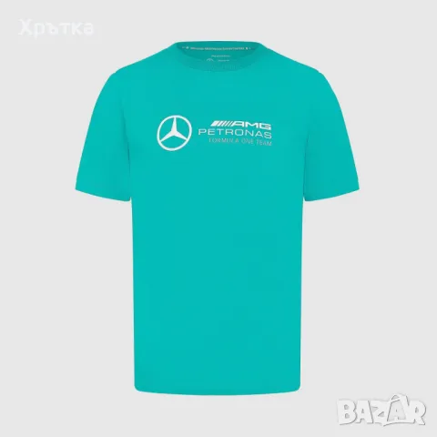 Mercedes AMG F1 Large Logo - Оригинална мъжка тениска размер M, снимка 1