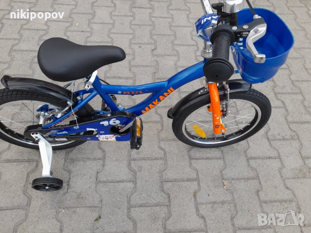 MAKANI Велосипед 16" BENTU син, снимка 2 - Велосипеди - 53759524