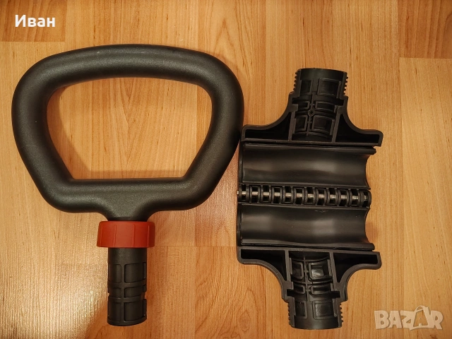 Адаптер / ръкохватка за дъмбел тип Kettlebell / Пудовка, снимка 2 - Фитнес уреди - 53135536