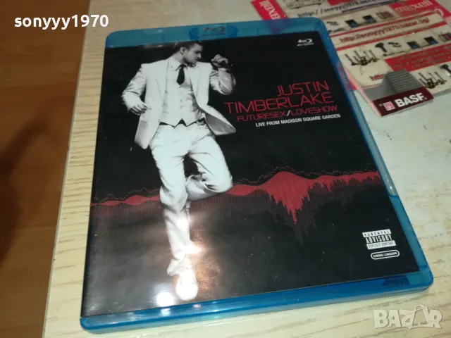 JUSTIN TIMBERLAKE BLU-RAY DISC+DVD DISC 1703251854, снимка 4 - DVD филми - 49532832