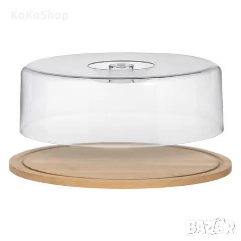 Бамбукова кутия за торта/кутия за торта/кутия за сладкиши, снимка 2 - Аксесоари за кухня - 50127900