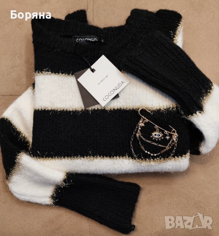 COCONUDA нов бутиков италиански пуловер 