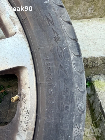 Джанти с летни гуми за bmw 18, снимка 8 - Автомобили и джипове - 53650471