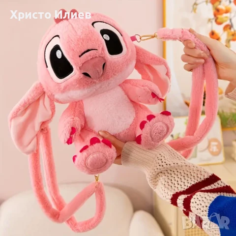 Раница 3D Плюшена Лило и Стич Disney Lilo & Stitch, снимка 8 - Плюшени играчки - 47194817