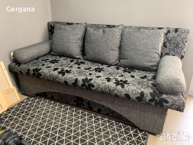 дивана е като нов има една малка забележка, снимка 1 - Дивани и мека мебел - 46162472