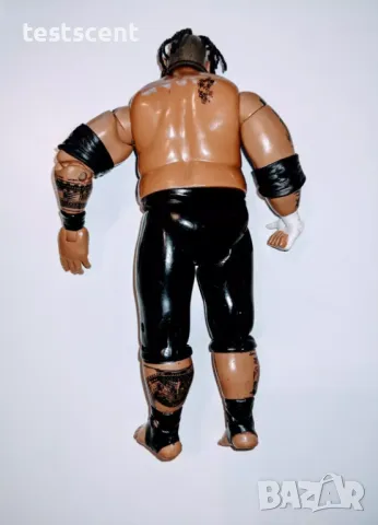 Екшън фигура WWE jakks 2005 Umaga Ruthless Aggression Basic Series Умага Самоа Samoa, снимка 3 - Колекции - 48361466