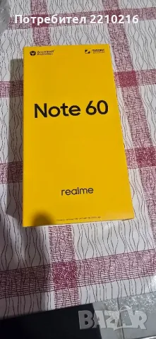 realme note 60 4 gb ram 128 gb, снимка 1 - Други - 49396193