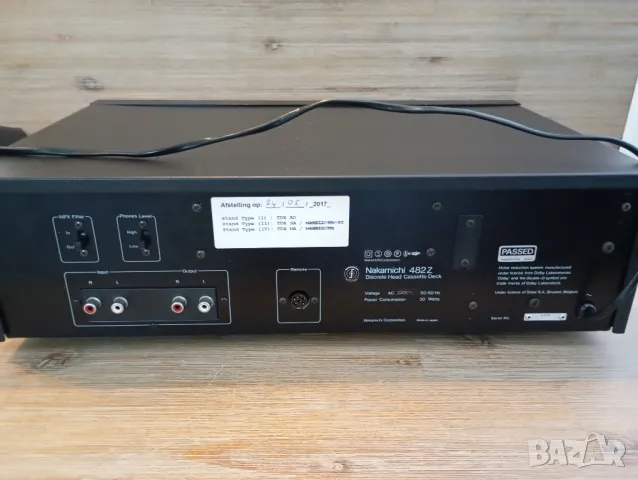 Дек Nakamichi 482 Z 482z 3 Head с двойно лентоводене , снимка 5 - Декове - 46897841