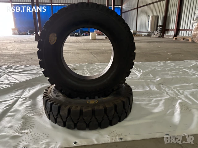 Бандажни гуми за мотокар 6.5х10 и 23х5 НОВИ, снимка 4 - Гуми и джанти - 50609708