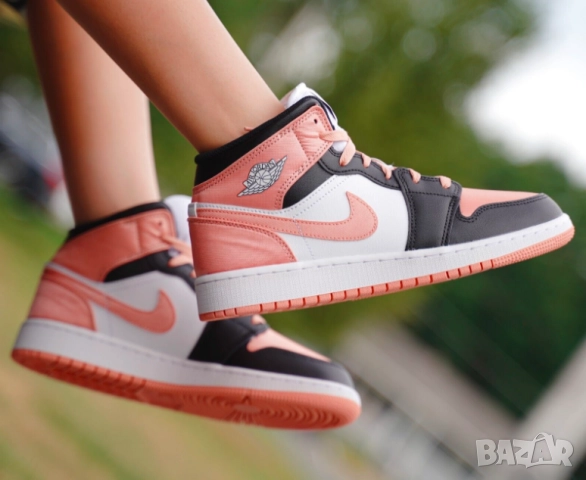 маратонки / кецове Nike Air Jordan 1 Mid Light „Madder Root“ номер 38