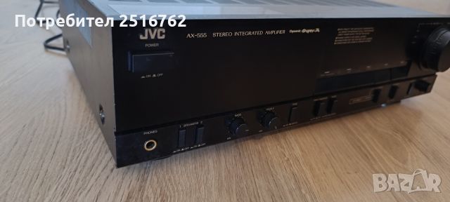 JVC AX-555 BK, снимка 6 - Ресийвъри, усилватели, смесителни пултове - 46416821