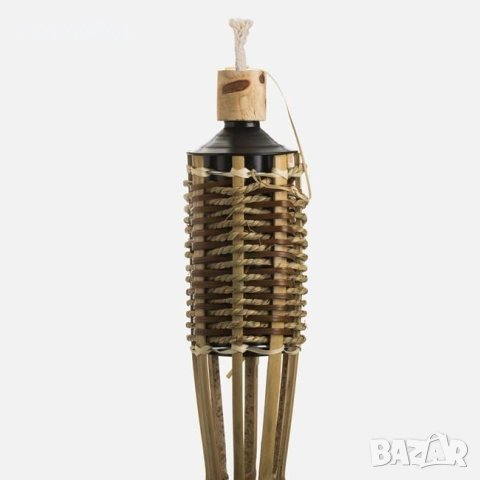 Факла 150 см. - маслена, бамбукова, снимка 4 - Декорация за дома - 54220033