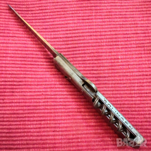 Старо войнишко ножче от втората световна война,Lupus Solingen. , снимка 6 - Ножове - 53374076