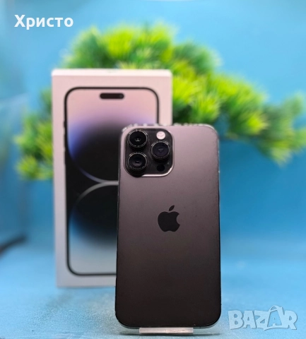 Apple iPhone 14 Pro Max, 128GB, 6GB RAM, 5G, Space Black , снимка 6 - Apple iPhone - 52481464