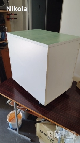 Офис шкаф с три чекмеджета на колела - контейнер за бюро резидав с ключ, снимка 16 - Шкафове и рафтове - 51437181