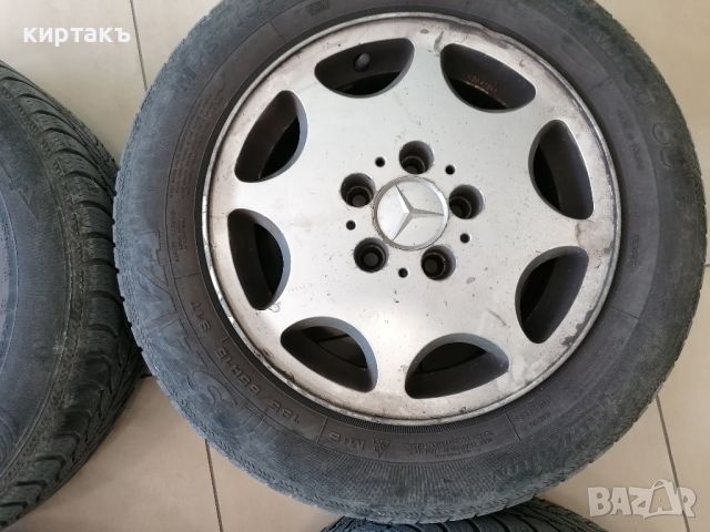 Продавам джанти с гуми за Мерцедес. , снимка 5 - Гуми и джанти - 45892015