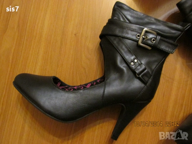 модерни обувки тип бота внос от Англия номер 40, снимка 6 - Дамски ежедневни обувки - 51951458